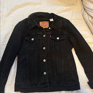 Levi's Classic Black Jacket - Stretch Denim